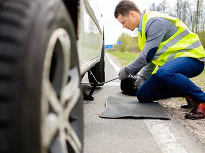 flat tire roadside assistance harrisburg illinois